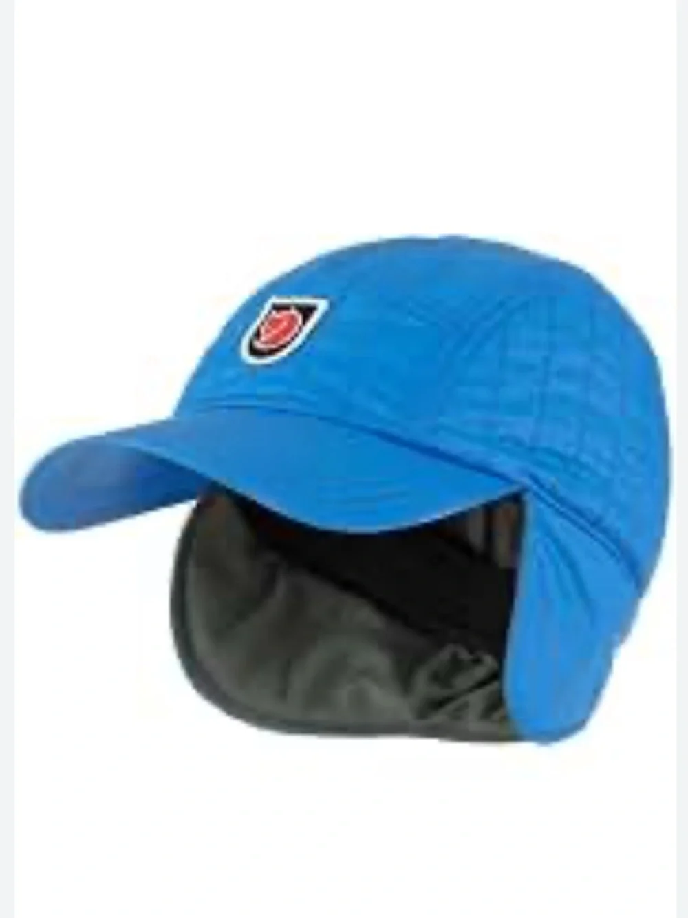 Fjällräven Expedition Lätt Cap Blue Fold Down Ear Flap Outdoor Gorpcore-L/XL - Picture 1 of 10